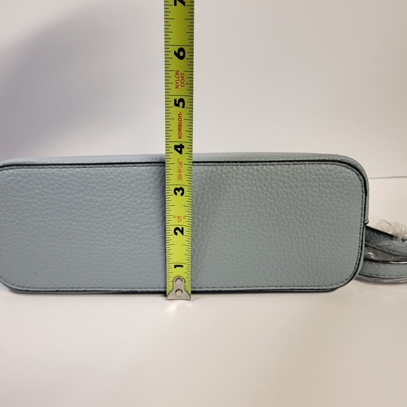 London Fog Ellie Dome Crossbody Bag Blue - Picture 8 of 9